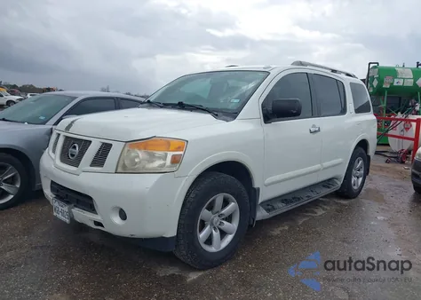 2013 Nissan Armada Sv from USA, damaged, VIN 5N1BA0ND8DN603378